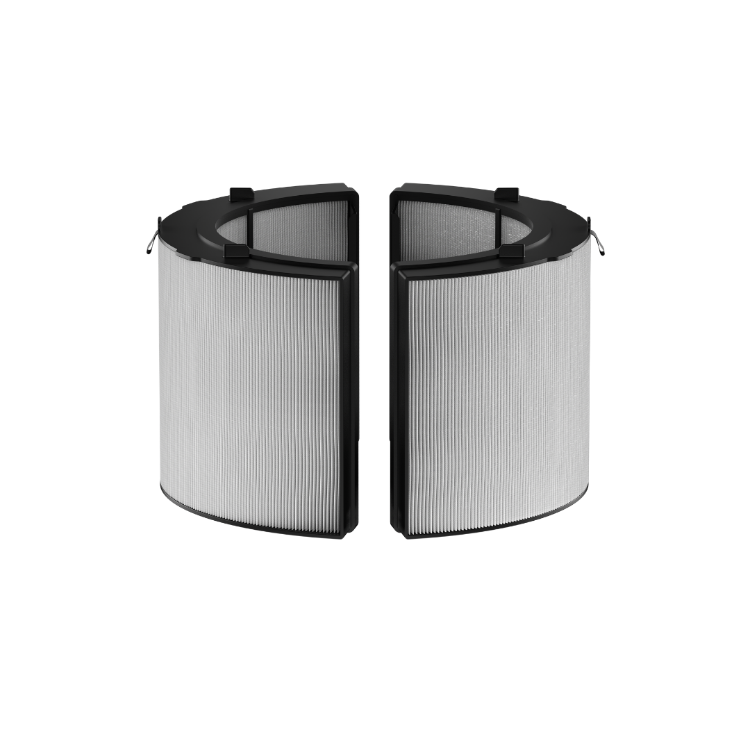 Dreame Air Purifier PM10 HEPA filter, white pleated media with black frame