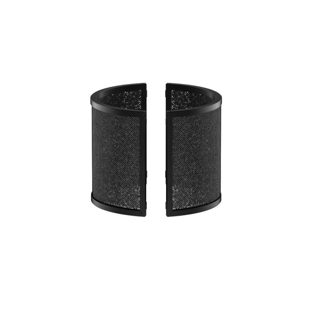 Dreame Air Purifier PM10 carbon filter, black cylindrical mesh cartridge