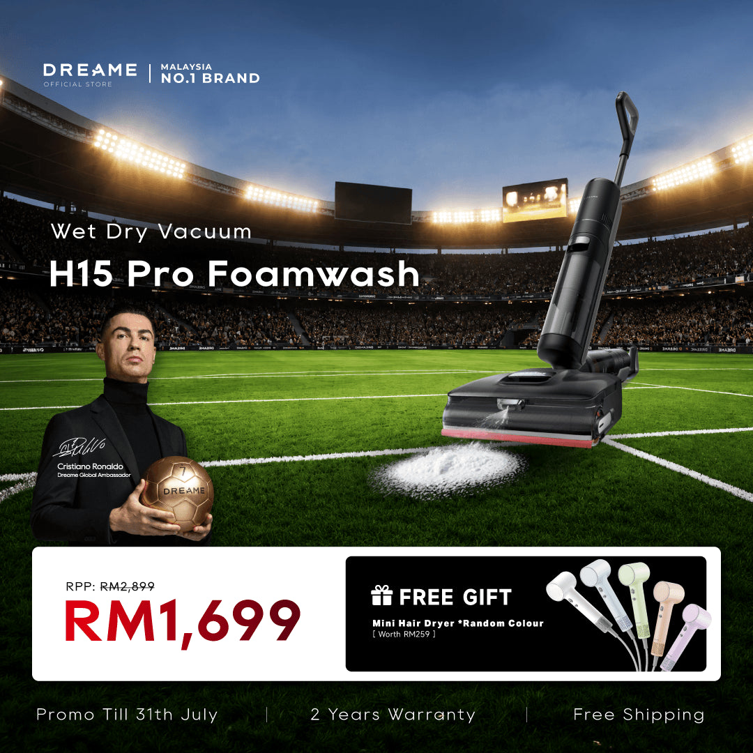 Wet dry vacuum with foam brush head, gray and black