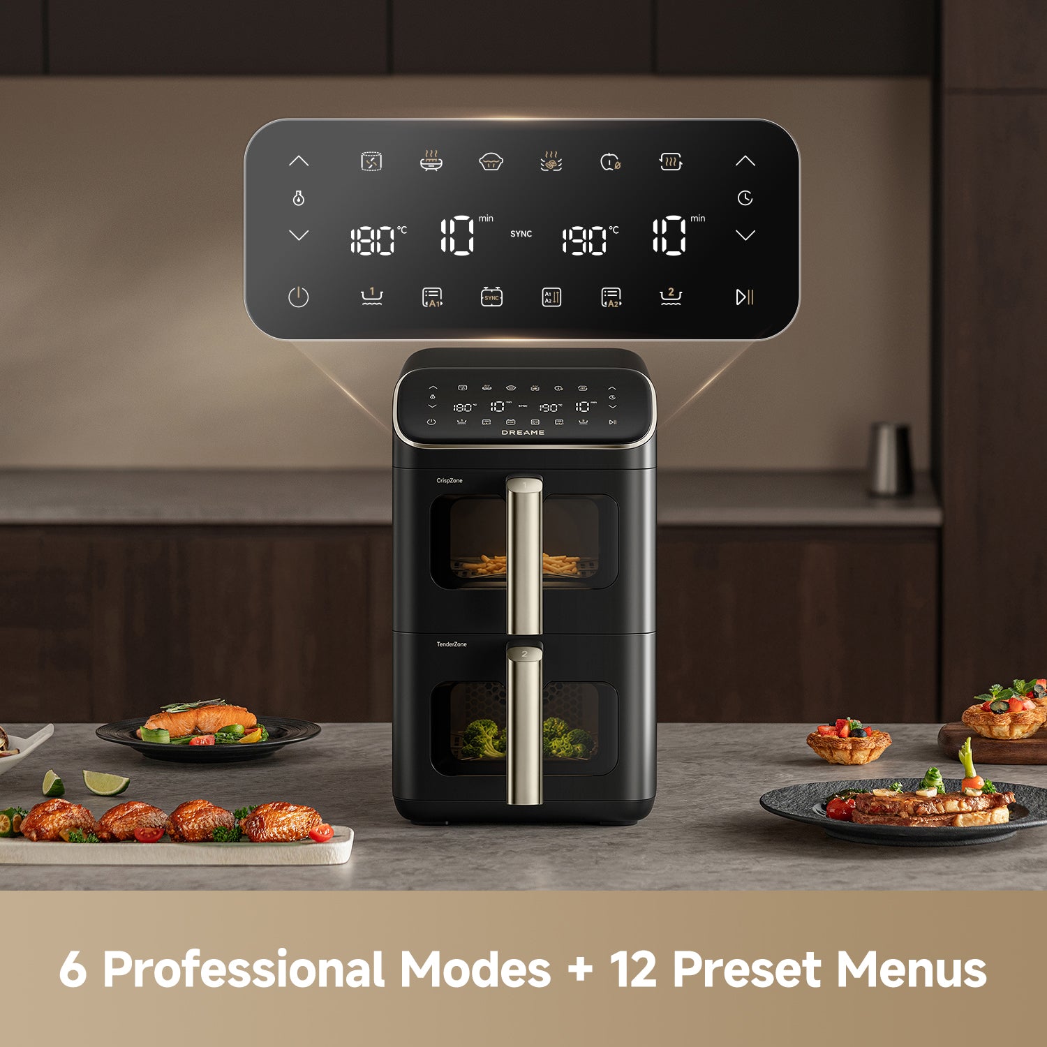 Dreame Feast DS50 Pro Dual Zone Air Fryer (10L)