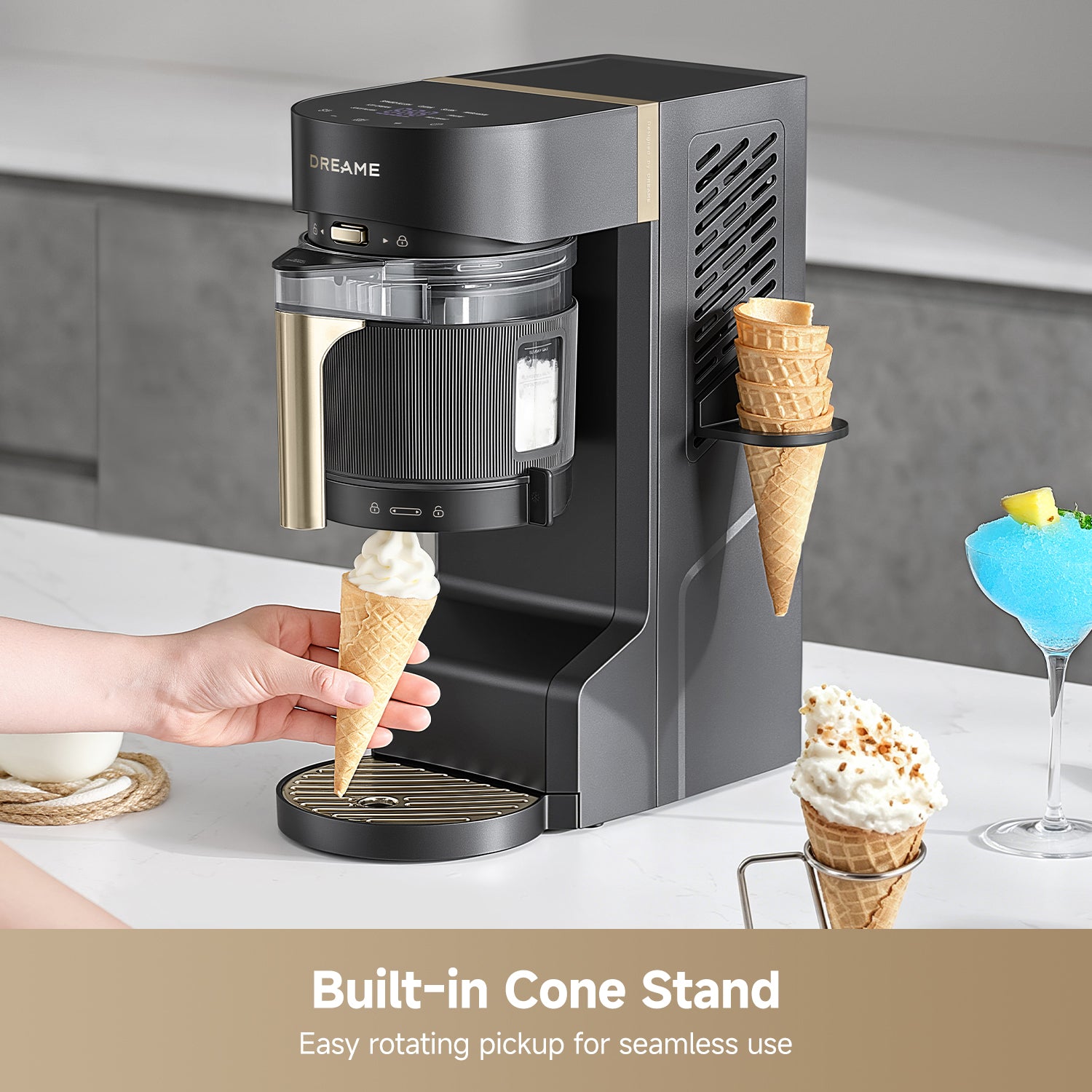 Dreame FrostBlend™ SLM60 2-in-1 Slushie & Ice Cream Maker