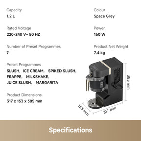 Dreame FrostBlend™ SLM60 2-in-1 Slushie & Ice Cream Maker