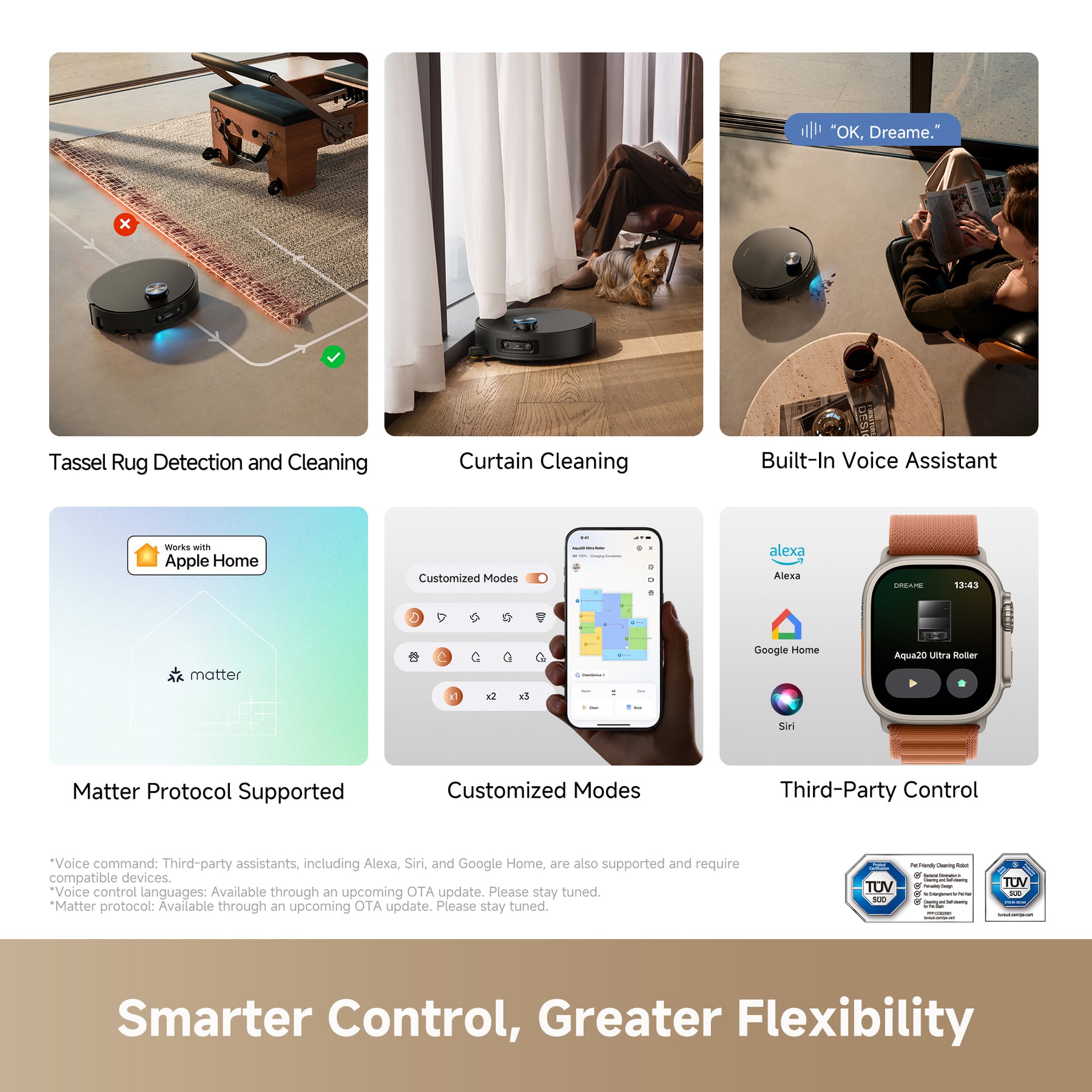 [PRE-ORDER 60 DAYS] Dreame Aqua 20 Ultra Roller Robot Vacuum