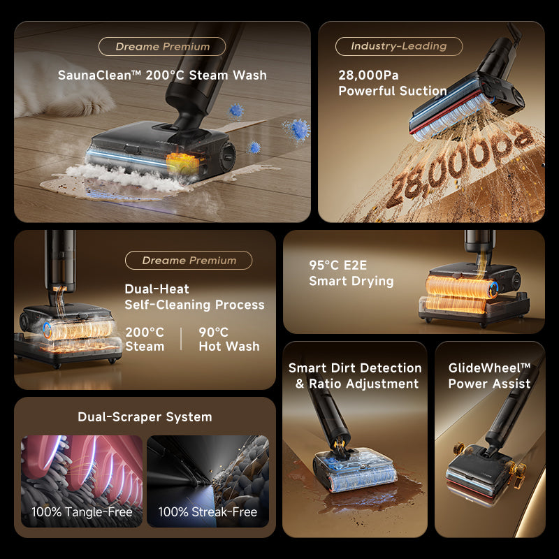 Dreame H16 Steam Wet Dry Vacuum