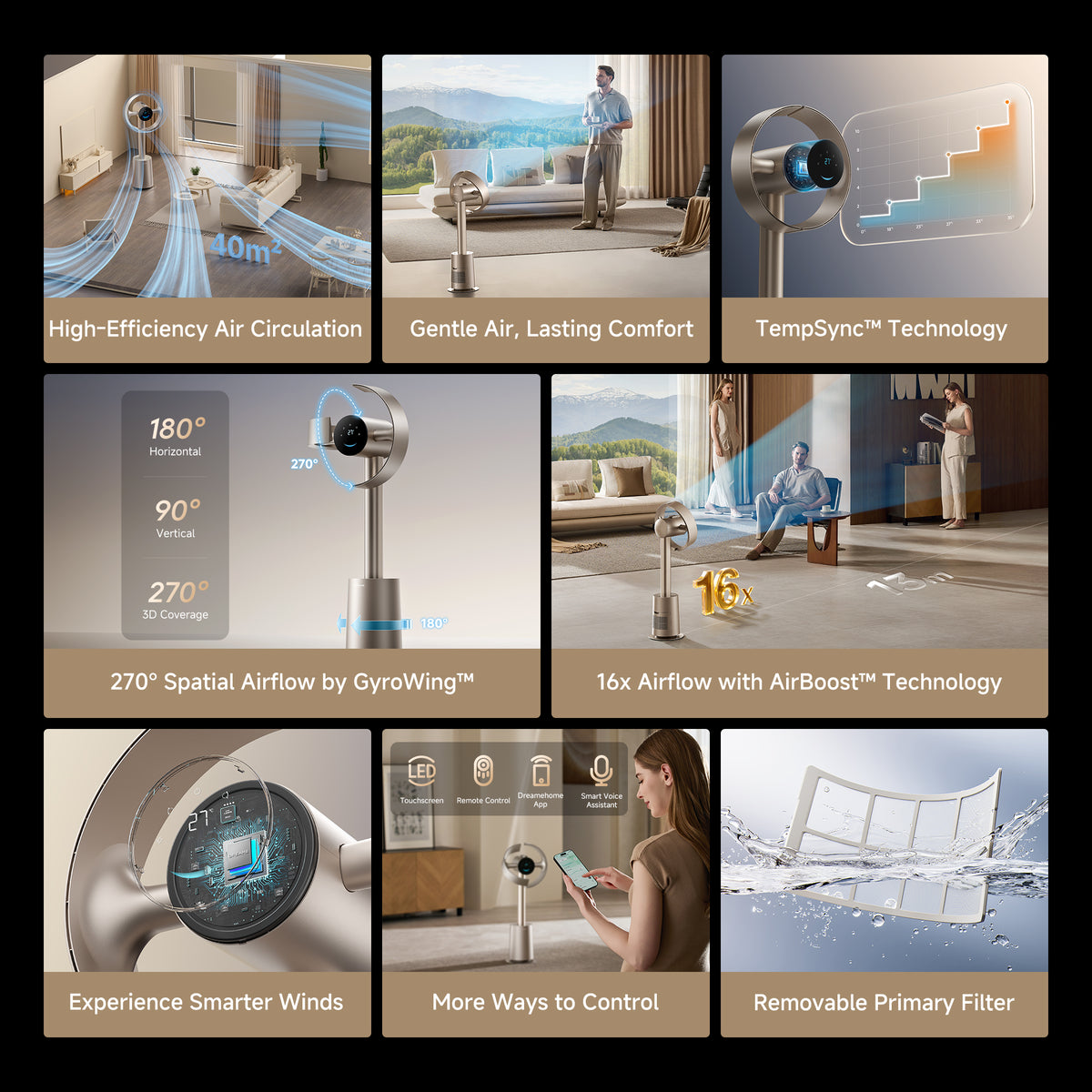 [PRE-ORDER] Dreame MF10 Bladeless Fan