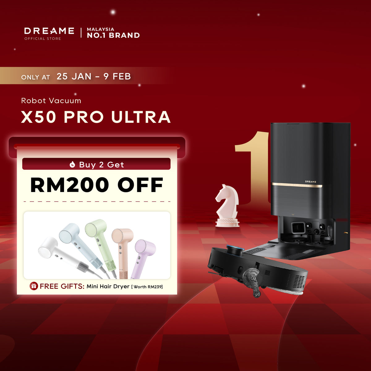 Dreame X50 Pro Ultra Robot Vacuum