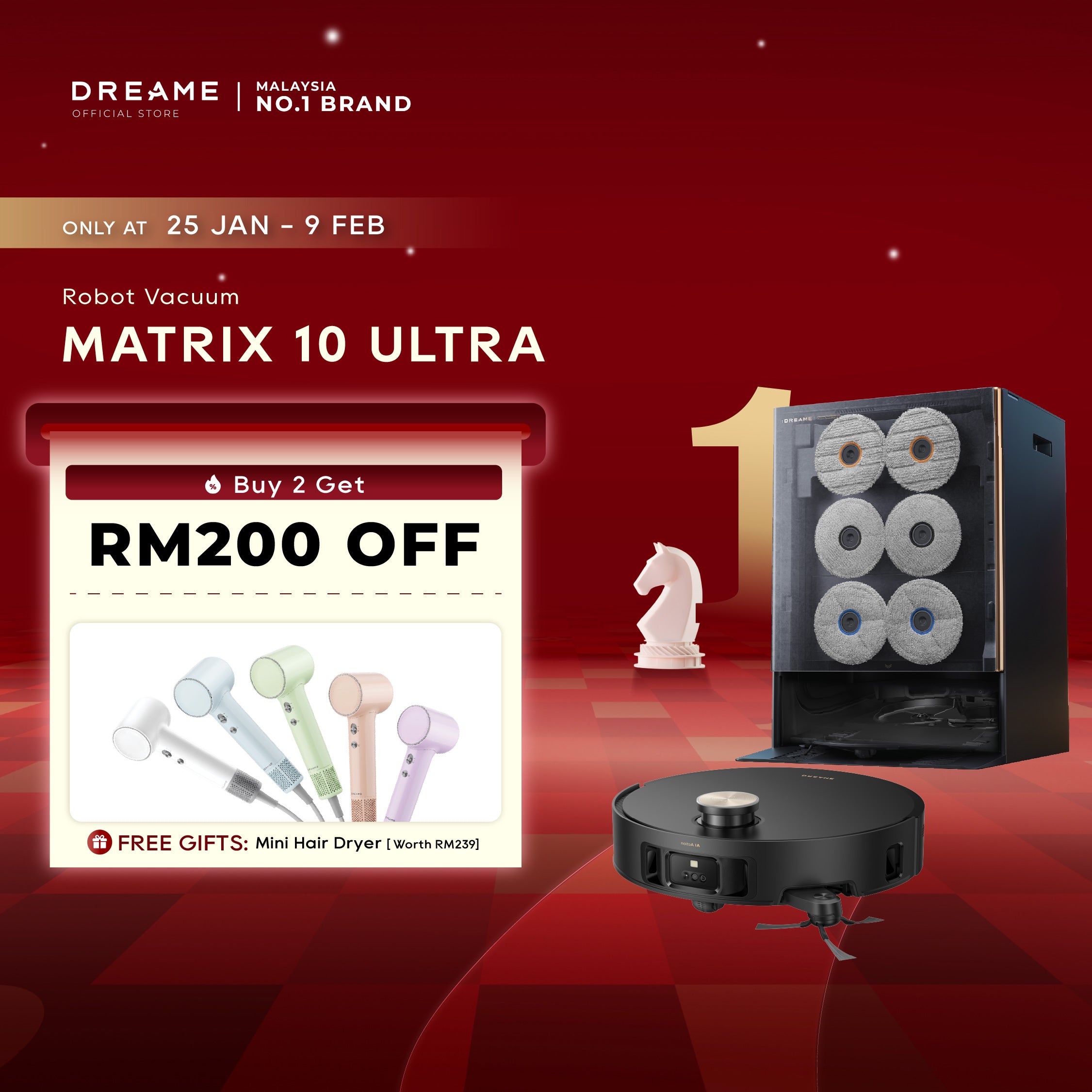 Dreame Matrix10 Ultra Robot Vacuum