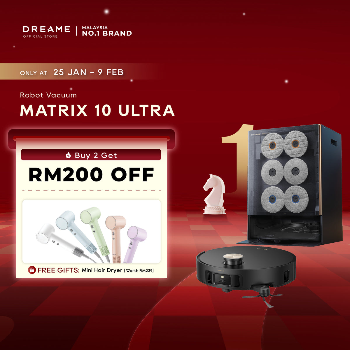 Dreame Matrix10 Ultra Robot Vacuum