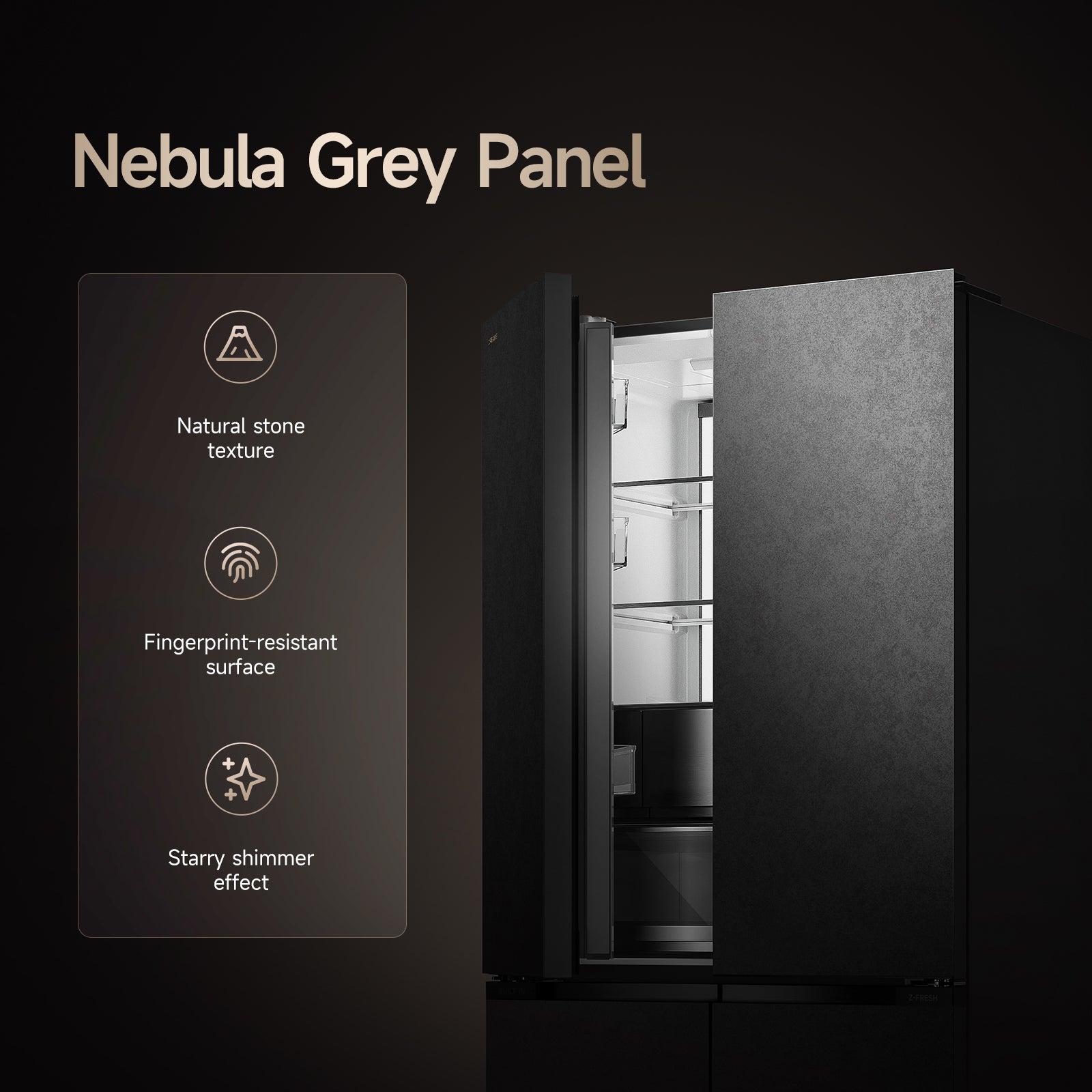 (DEPOSIT ONLY) Dreame Z Fresh Side By Side Refrigerator