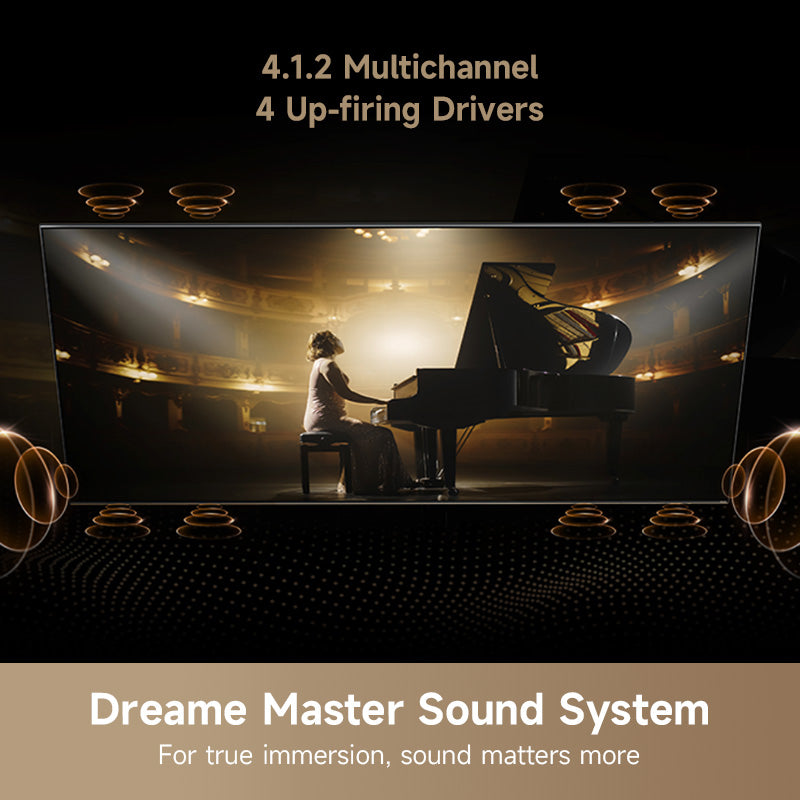 (DEPOSIT ONLY) Dreame S100 Mini-Led 4K Tv - 65 Inch