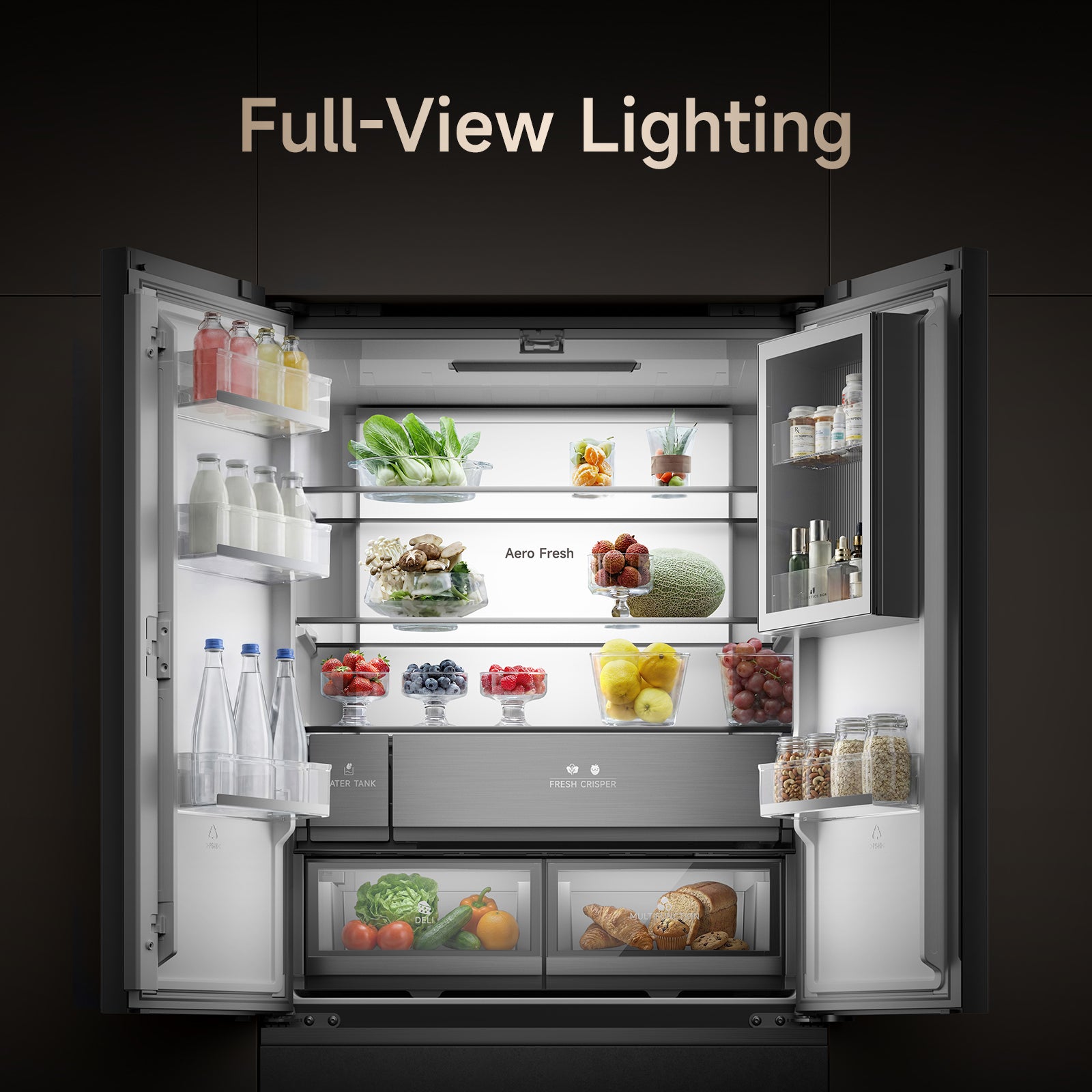 (DEPOSIT ONLY) Dreame Z Fresh Side By Side Refrigerator