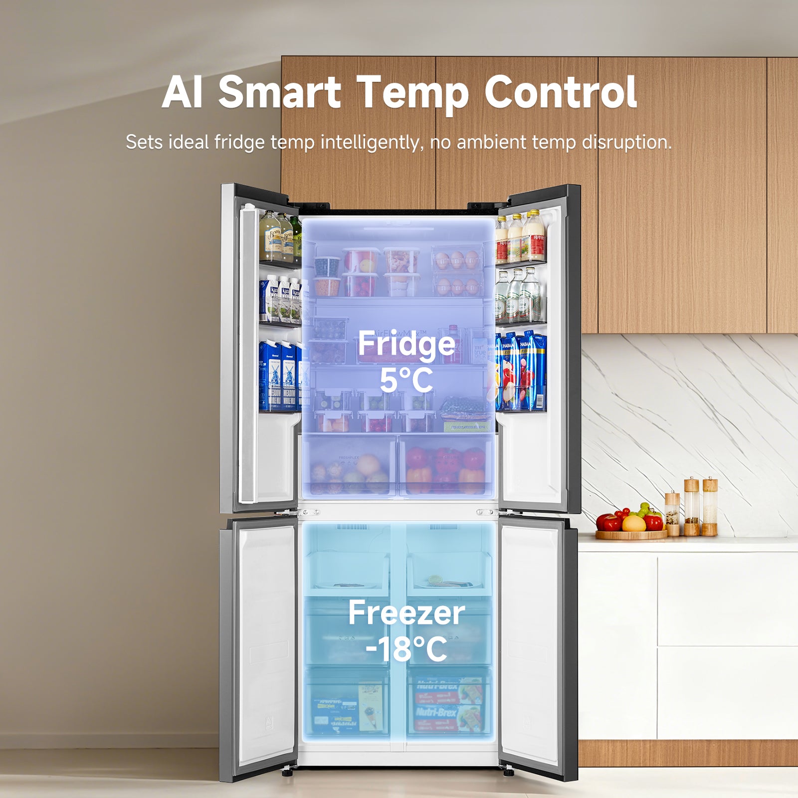 (Deposit Only) Dreame C-Fresh Side By Side Refrigerator 430L