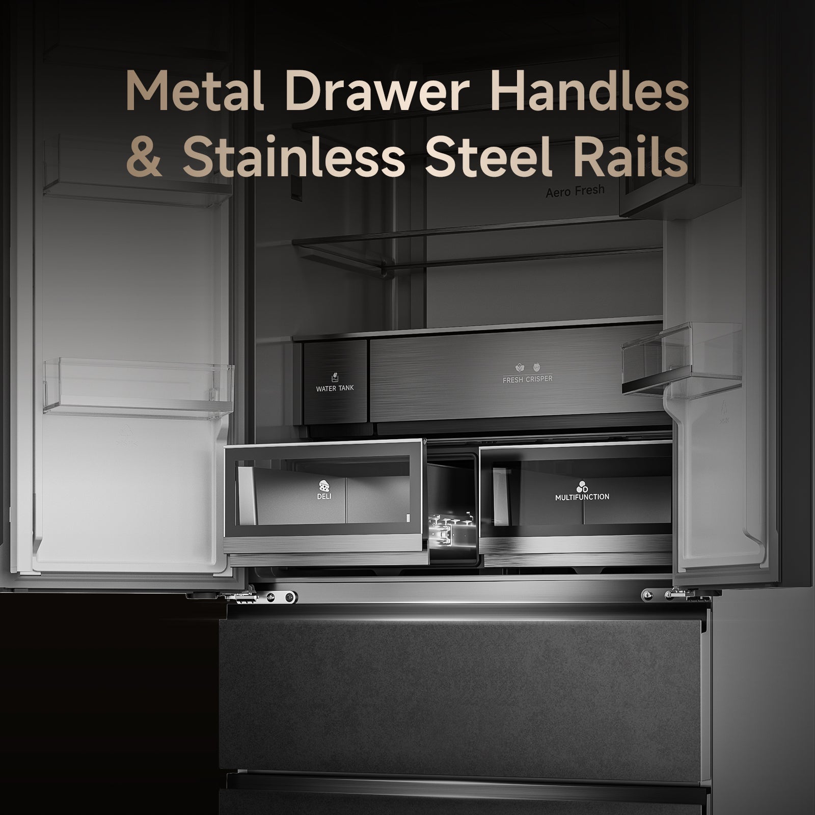 (DEPOSIT ONLY) Dreame Z Fresh Side By Side Refrigerator