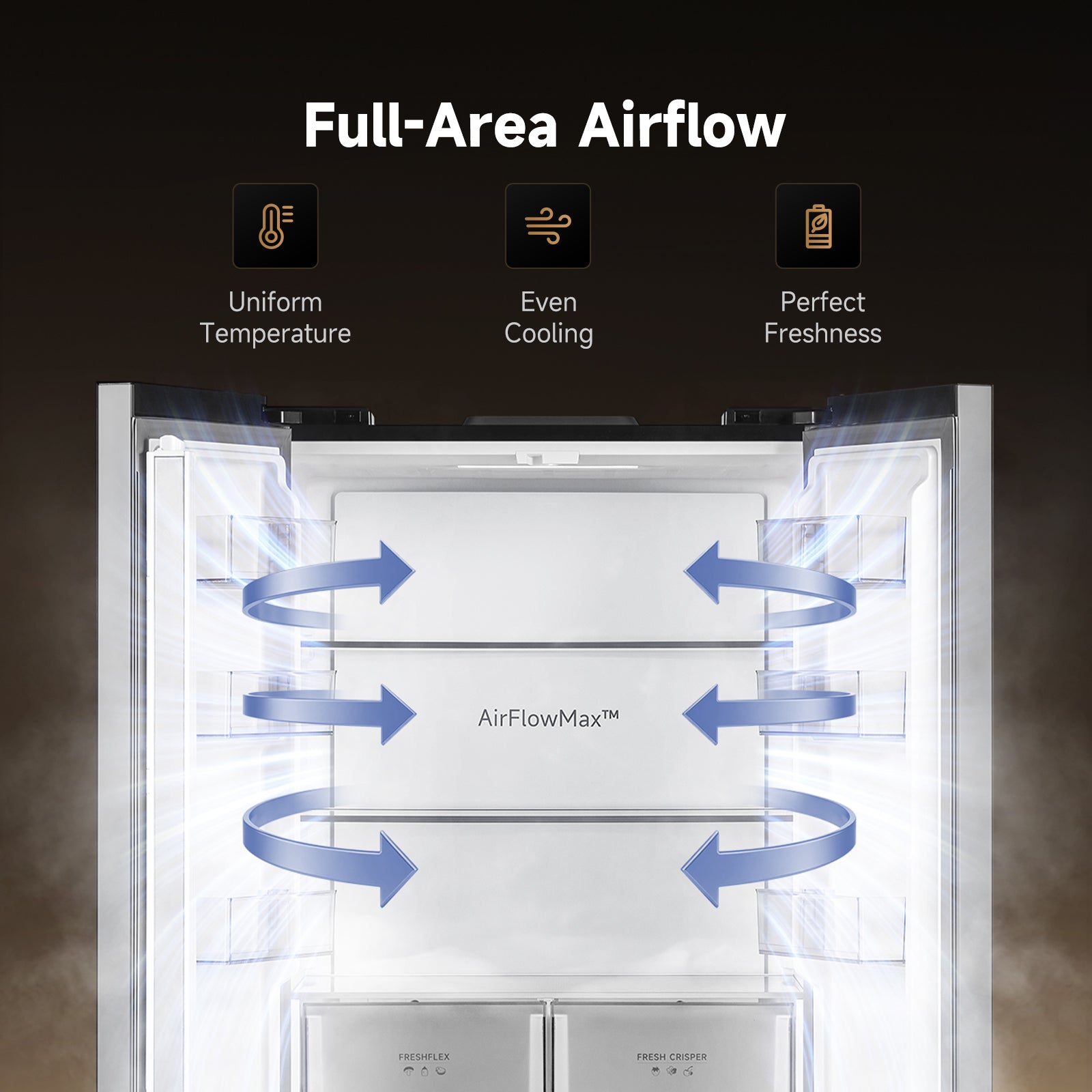 (Deposit Only) Dreame C-Fresh Side By Side Refrigerator 430L
