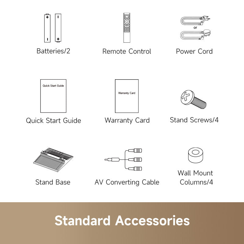 (DEPOSIT ONLY) Dreame S100 Mini-Led 4K Tv - 65 Inch