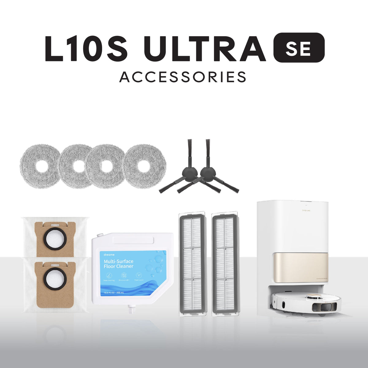 Dreame L10s Ultra/ L10s Ultra SE Robot Vacuum Accessories Pack Dreame MY
