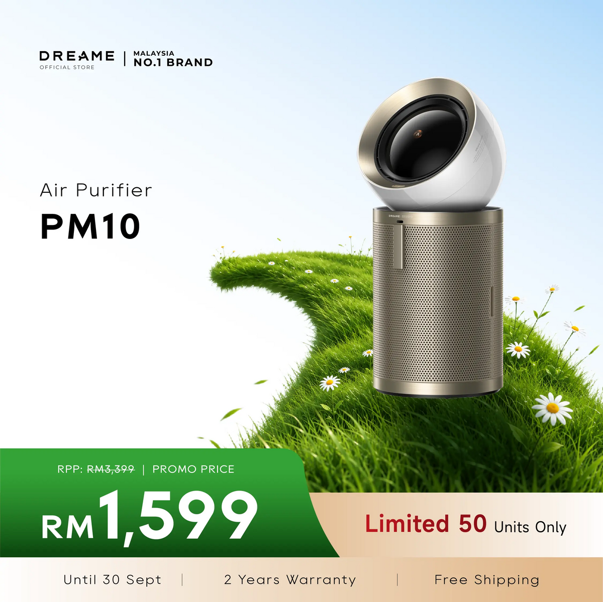 [PRE-ORDER] Dreame AirPursue PM10 HEPA Purifier