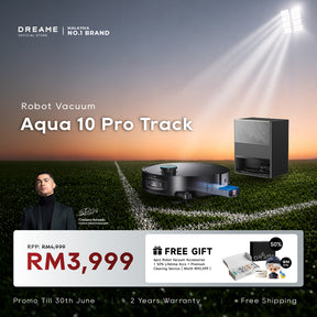 Dreame Aqua 10 Pro Track Robot Vacuum