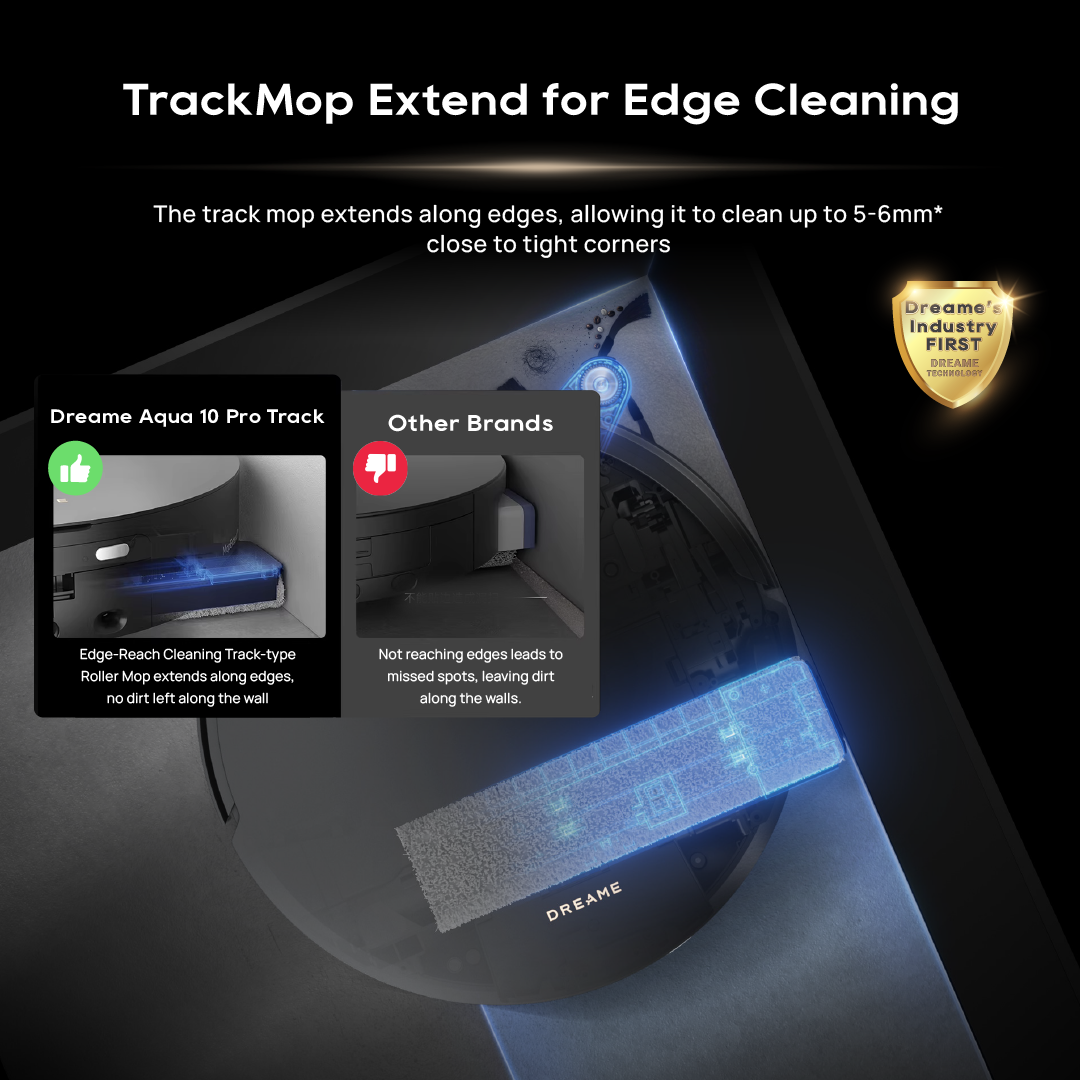 Dreame Aqua 10 Pro Track Robot Vacuum Dreame MY