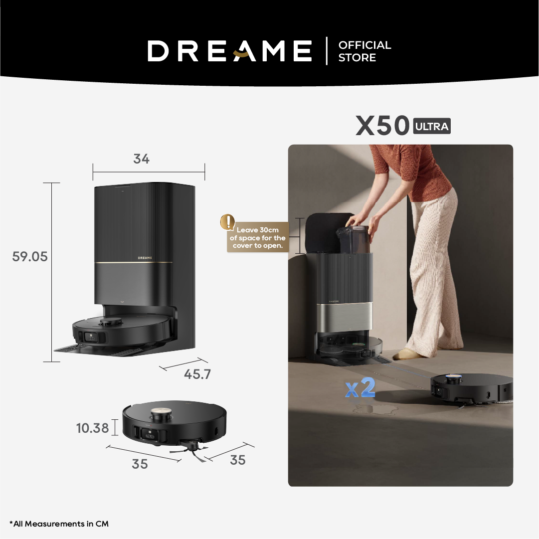 Dreame X50 Ultra Robot Vacuum Dreame MY
