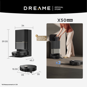 Dreame X50 Ultra Robot Vacuum Dreame MY