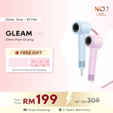 Dreame Gleam High Speed Hair Dryer with Smoothing Nozzle