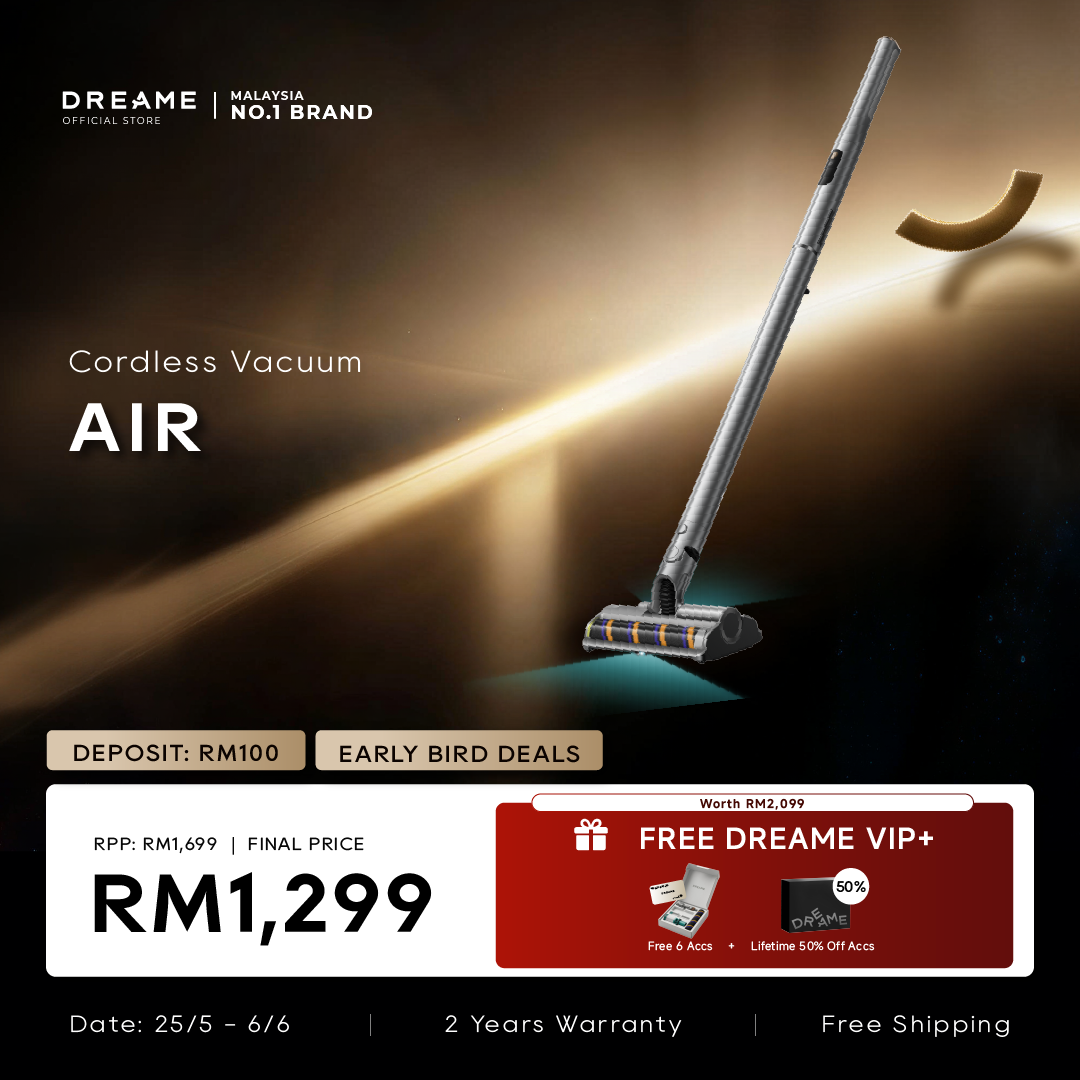 Cordless stick vacuum cleaner with floor roller brush attachment