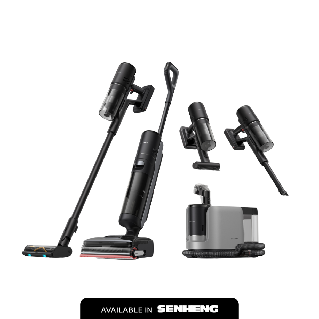 Wet/dry vacuum with floor brush and handheld attachments, black and gray