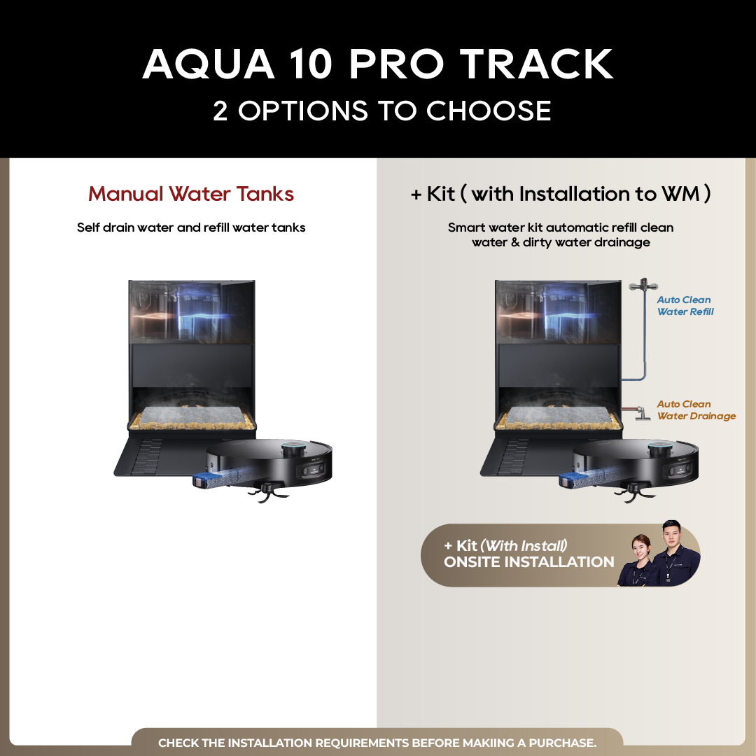Dreame Aqua 10 Pro Track Robot Vacuum Dreame MY