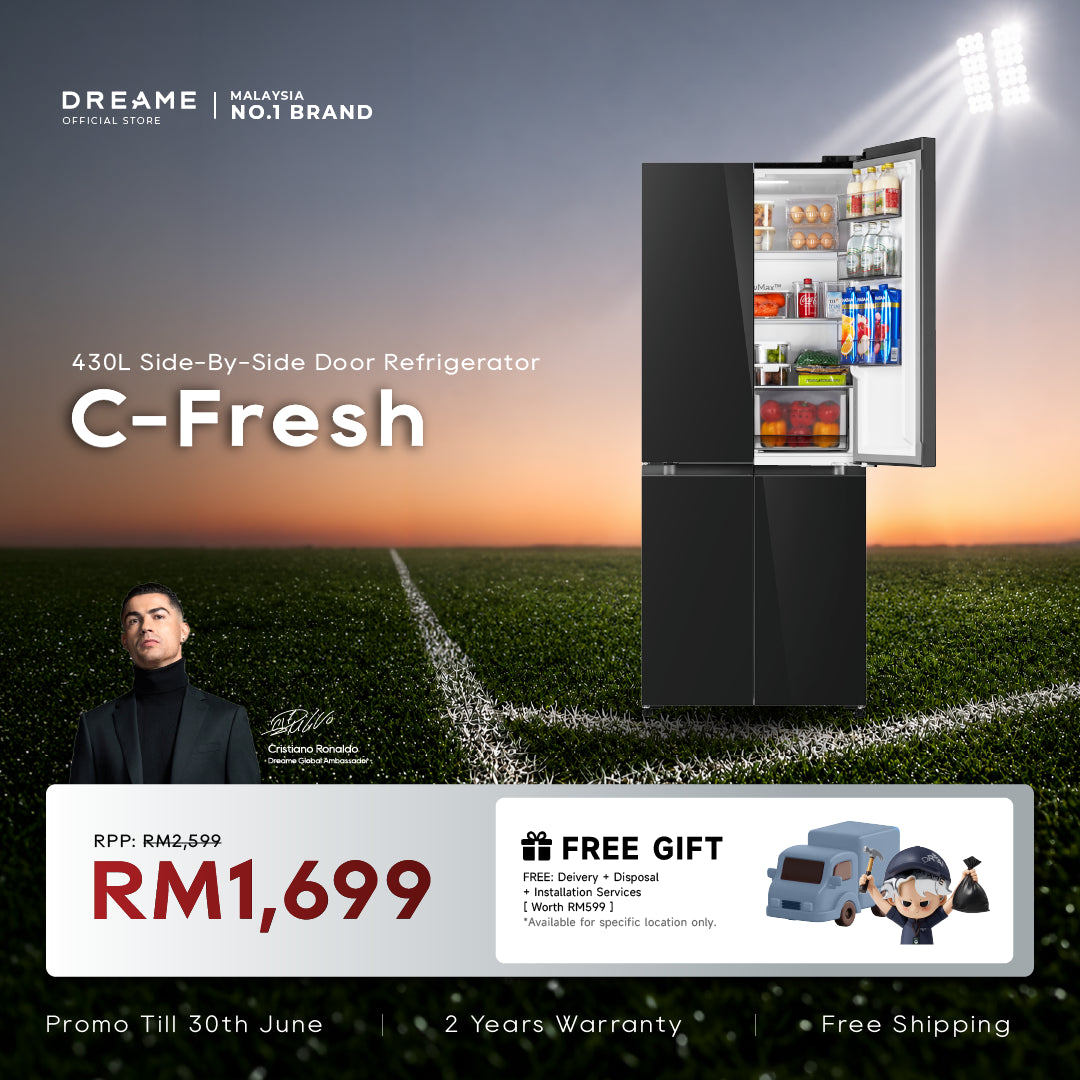 Dreame C-Fresh Side By Side Refrigerator