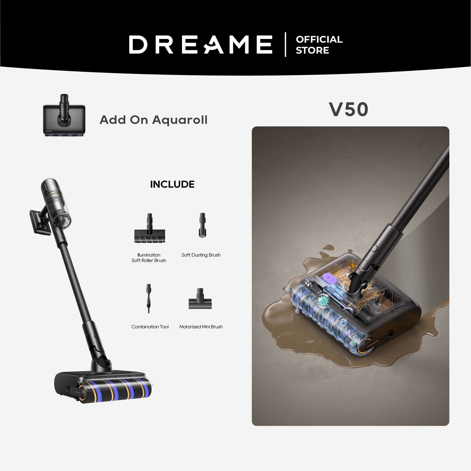 Dreame V50 Cordless Vacuum Cleaner