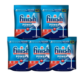 Dishwasher detergent tablet packs, six Powerball all-in-one units