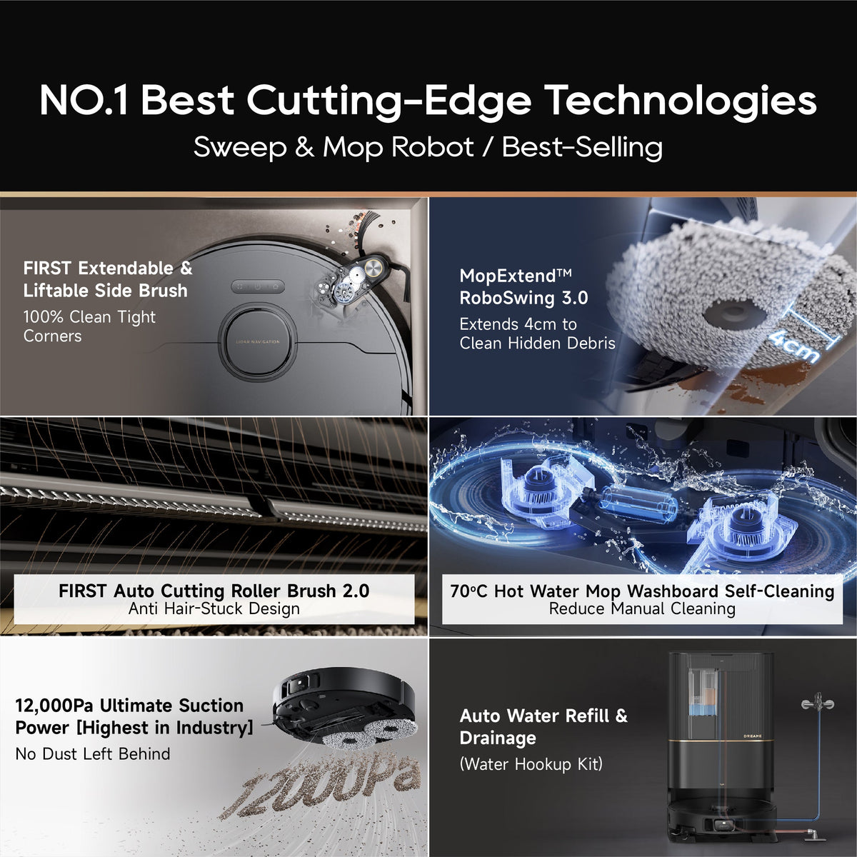 Dreame X40 Ultra Robot Vacuum Dreame MY