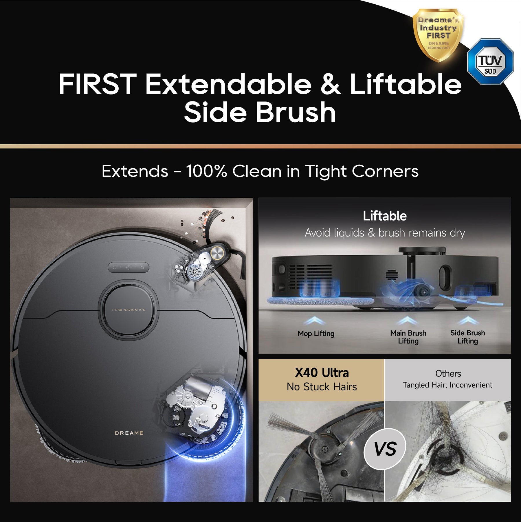 Dreame X40 Ultra Robot Vacuum Dreame MY