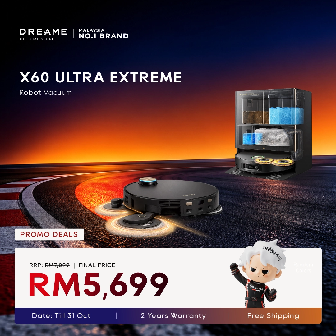 Dreame X60 Ultra Extreme Robot Vacuum