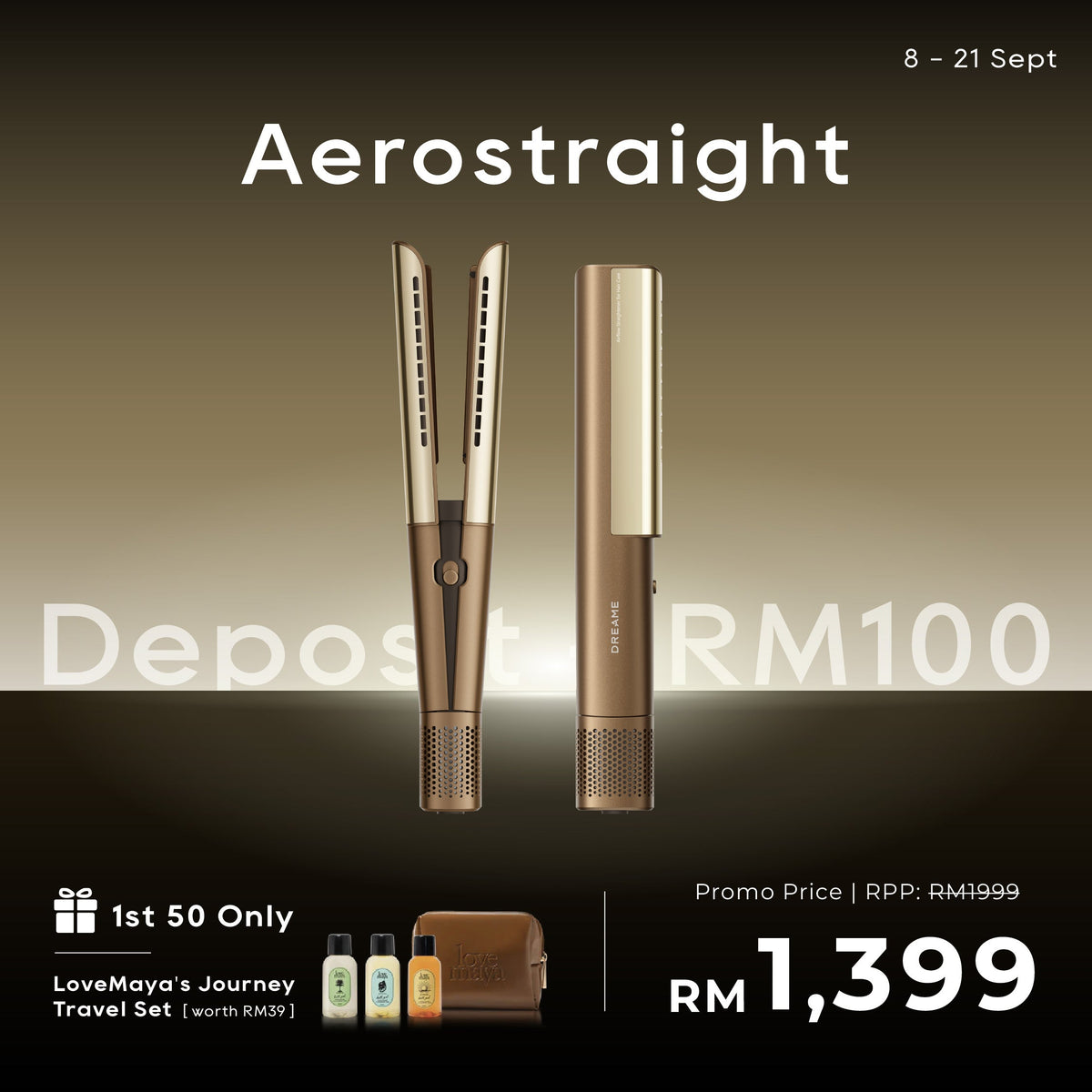 (Deposit Only) Dreame AeroStraight High-Speed Styler Dreame MY