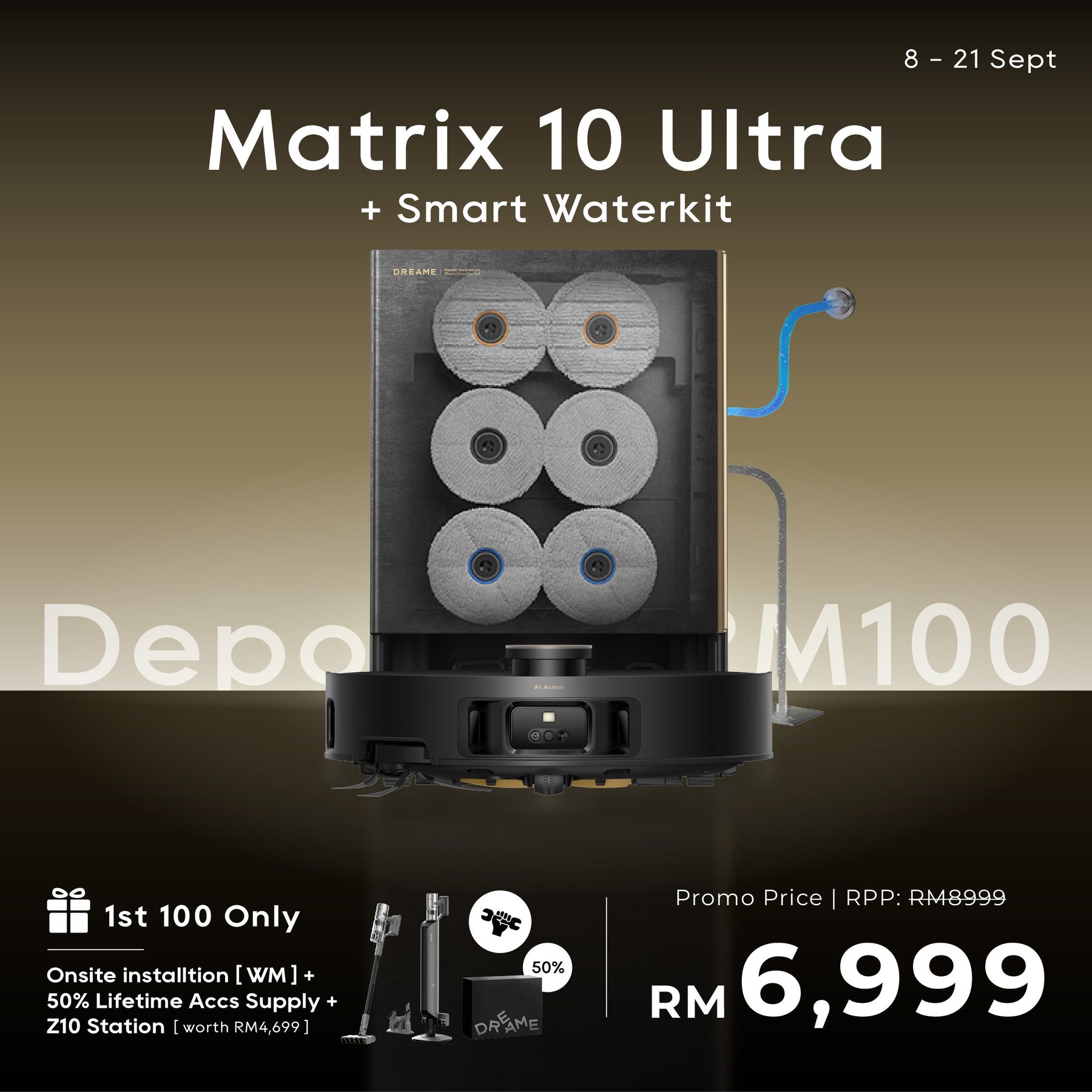 Dreame Matrix10 Ultra Robot Vacuum Dreame MY