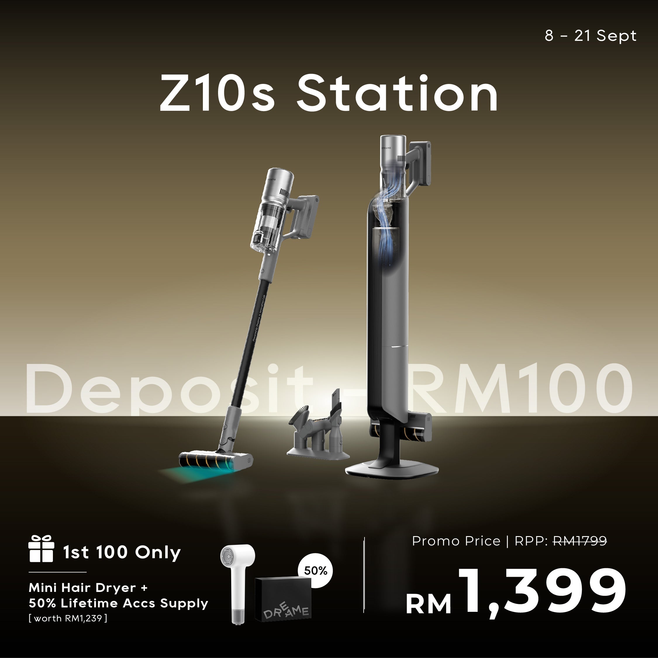 Dreame Z10s Station Vacuum Cleaner Dreame MY