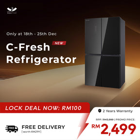 (Deposit Only) Dreame C-Fresh Side By Side Refrigerator 430L