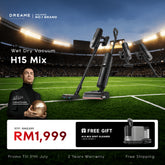 Wet-dry vacuum cleaner with upright body and brush nozzle attachments