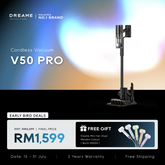 Dreame V50 Pro Stick Vacuum