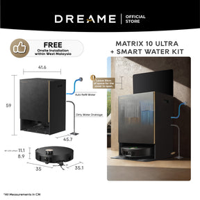 [PRE-ORDER] Dreame Matrix10 Ultra Robot Vacuum Dreame MY