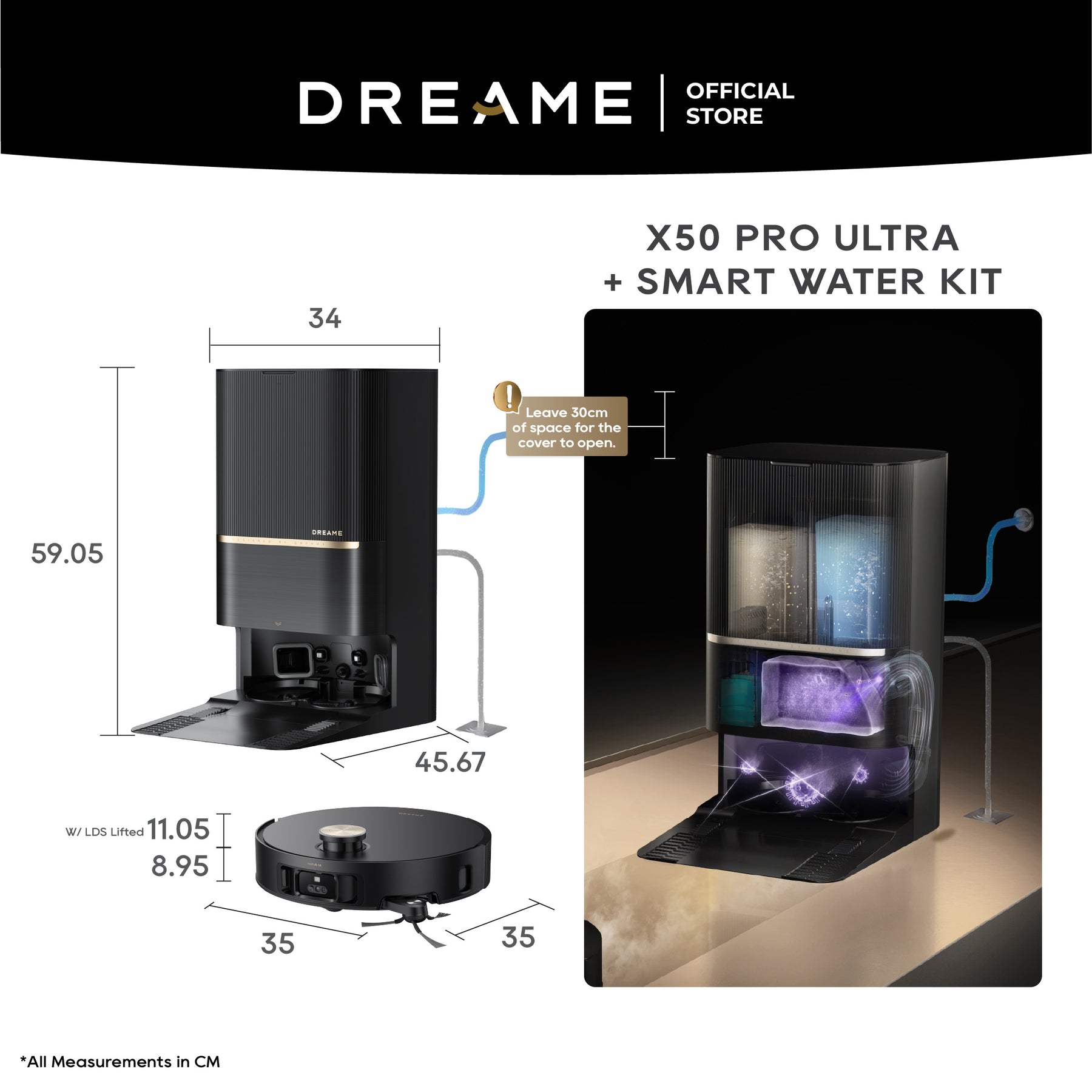 Dreame X50 Pro Ultra Robot Vacuum Dreame MY