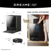 [LULUPAU 团购] Dreame X60 Ultra Extreme/ X60 Master Extreme Robot Vacuum