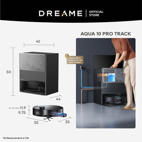 Ruyuan 限时团购 | Dreame Aqua 10 Pro Track Robot Vacuum Dreame MY