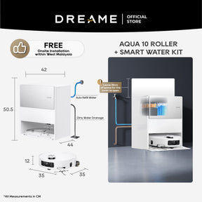 [伟鸿推荐 | 24 Mar – 1 Apr Only] Dreame Aqua 10 Roller Robot Vacuum
