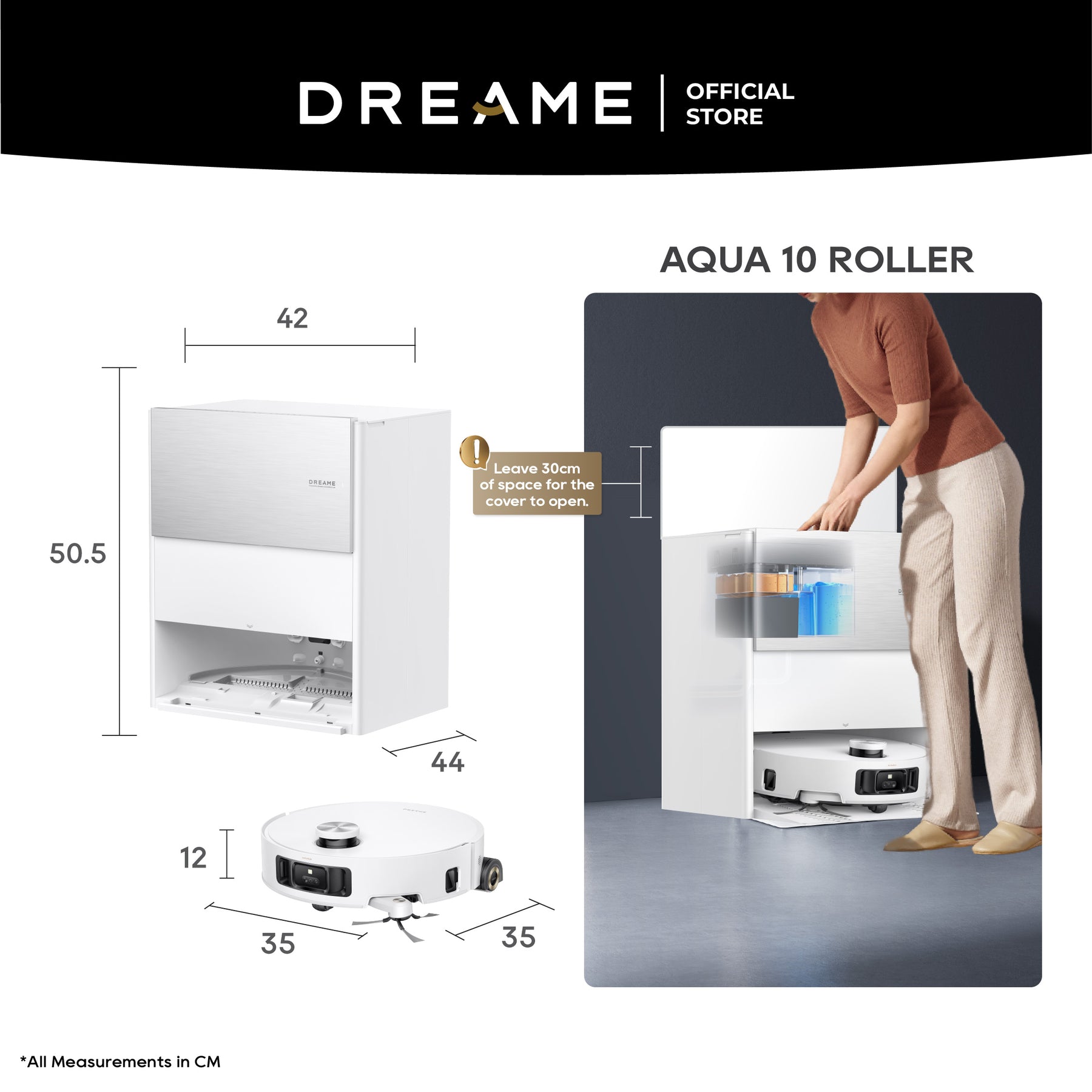 (8 NOV 8PM LIVE)  阿鱼 限时团购 | Dreame Aqua 10 Roller Robot Vacuum Dreame MY
