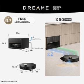 Dreame X50 Master Robot Vacuum Dreame MY