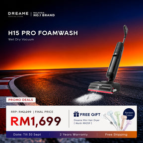 Dreame H15 Pro Foam Wash Wet Dry Vacuum