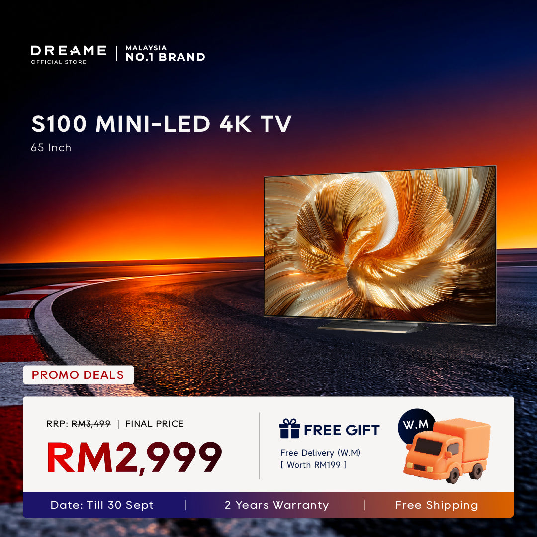 Dreame S100 Mini-Led 4K TV - 65 Inch